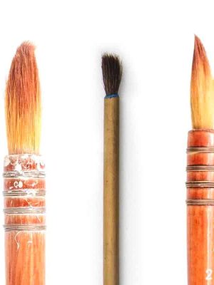 three brushes