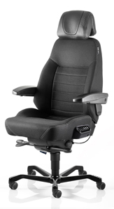 KAB ACS Executive stol – ergonomski pisarniški stol z električnimi nastavitvami