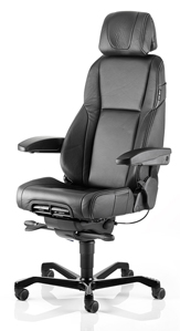 KAB K4 stol – ergonomski pisarniški stol primeren za 24/7