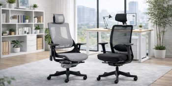 Nova zaloga pisarniških stolov Anggun in Wau je sedaj na voljo.