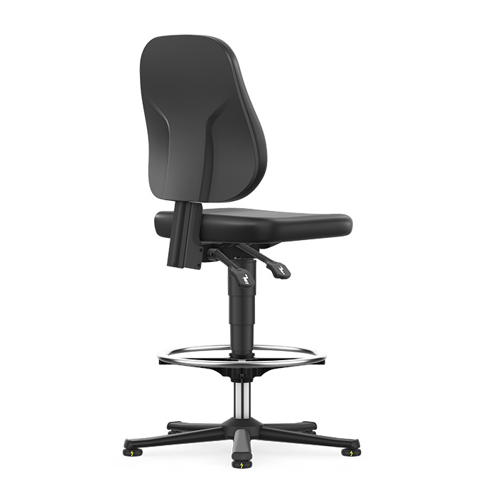 Bimos Unitec 9651E visok ESD stol z obročem za noge