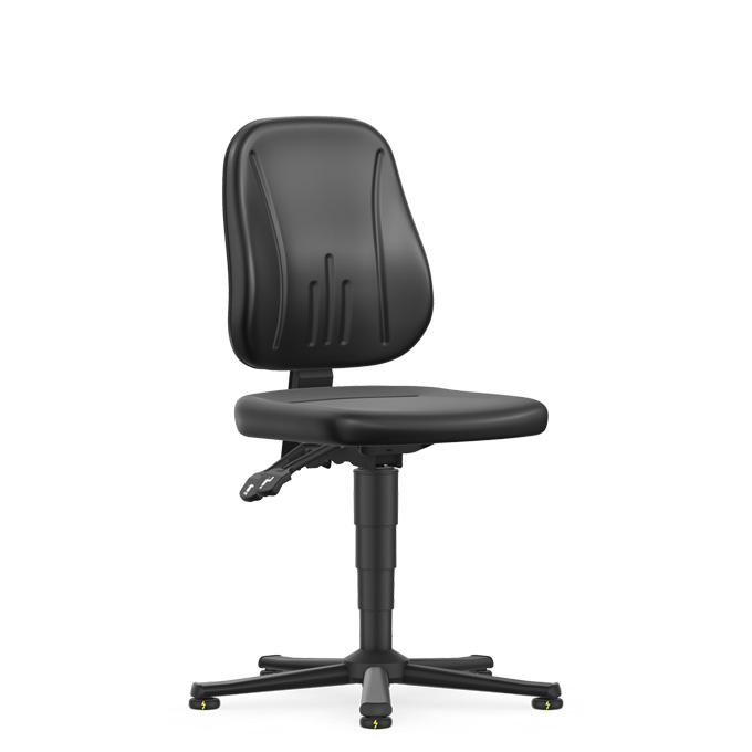 Bimos Unitec 1 9650E ESD industrijski stol z ročnimi opirali