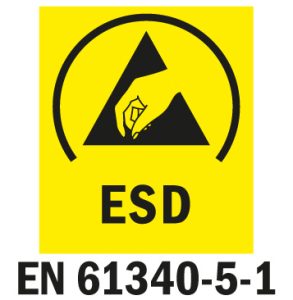 ESD certifikat EN 61340-5-1 za stol Bimos Unitec