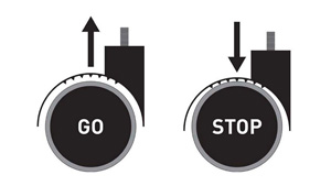 Stop&Go ESD kolesa za stol Bimos Unitec