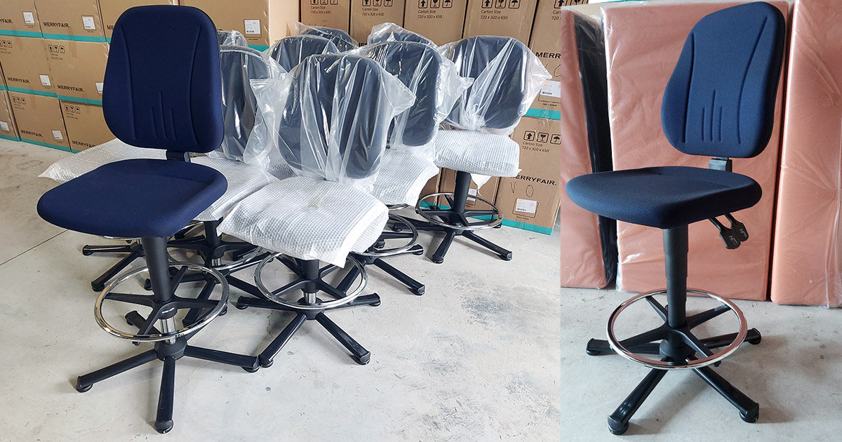 Bimos Unitec 3 ESD industrijski stol za proizvodnjo in ESD delovna mesta